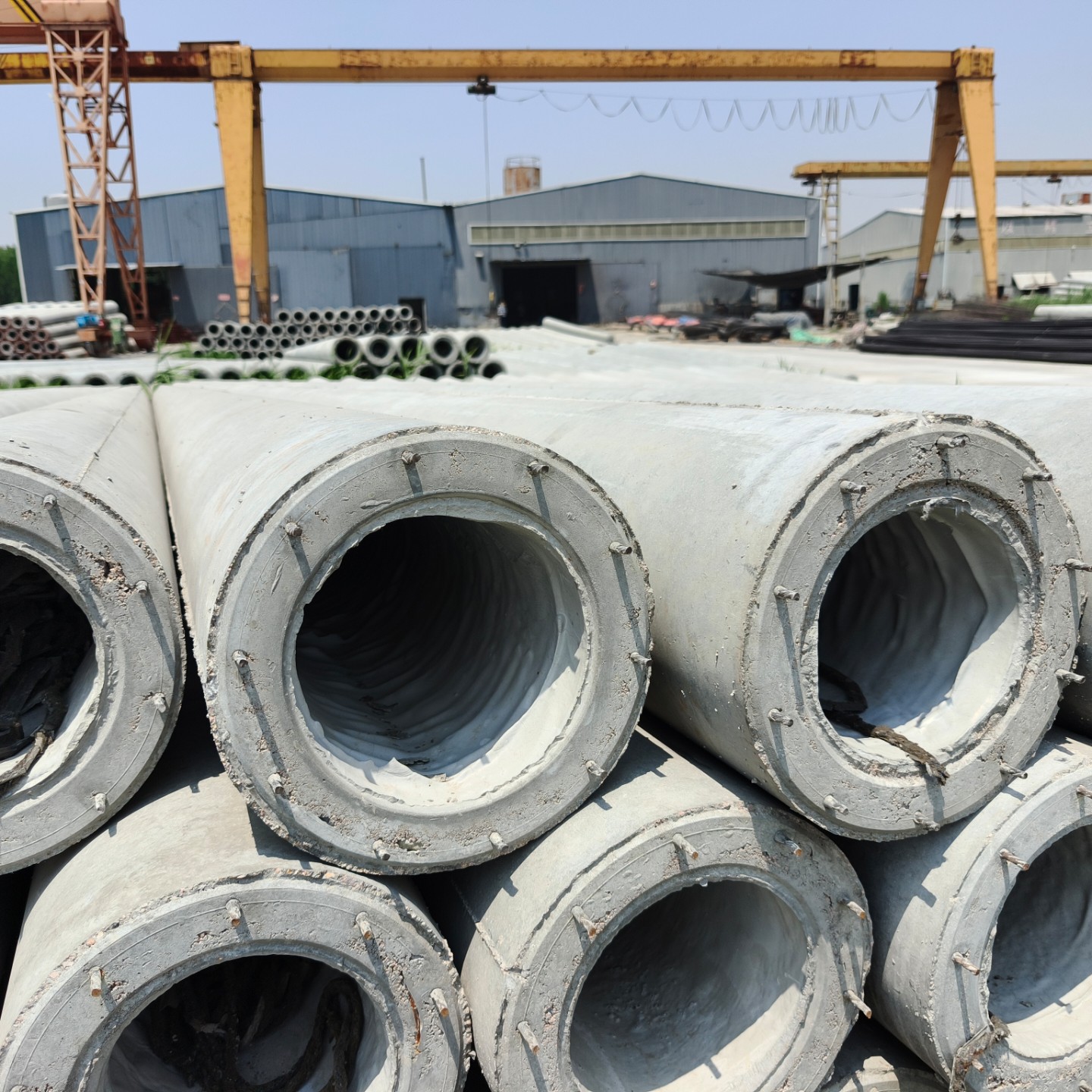 镜湖150×10米预应力水泥电线杆